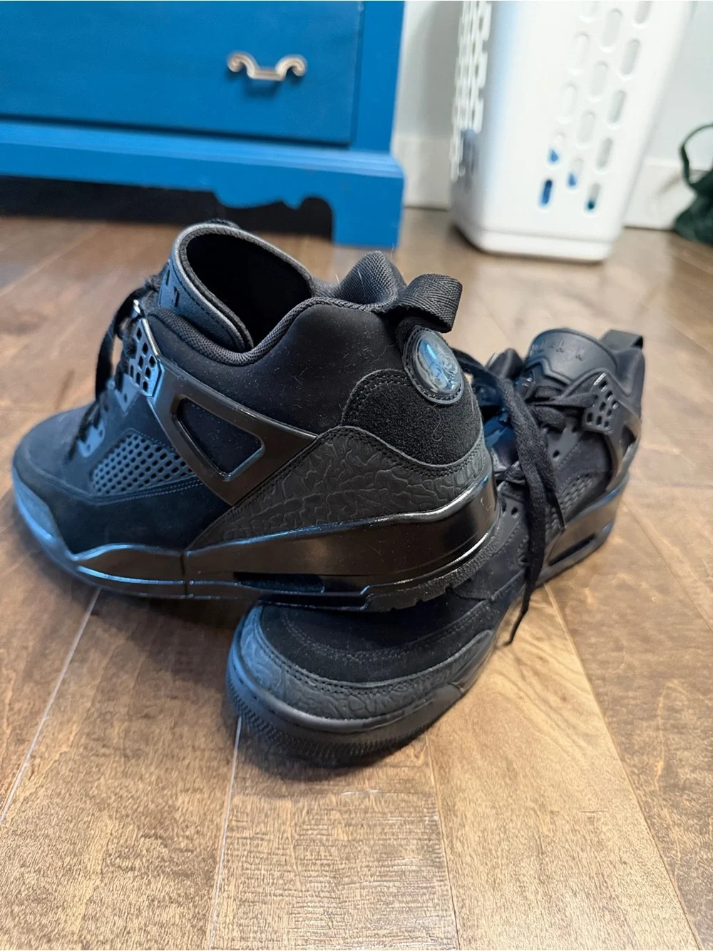 Black Cat Nike Jordan Retro Basketball Sneakers